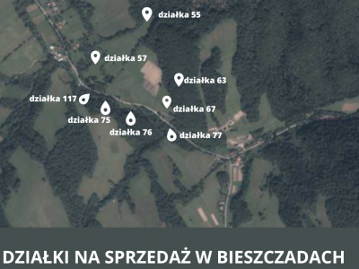 Na sprzedaż działki w Bieszczadach