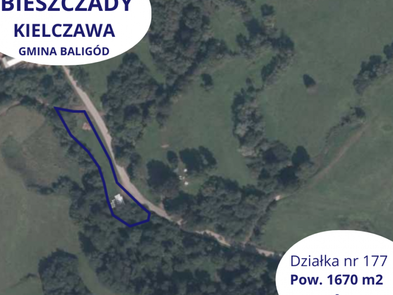 Na sprzedaż działki w Bieszczadach
