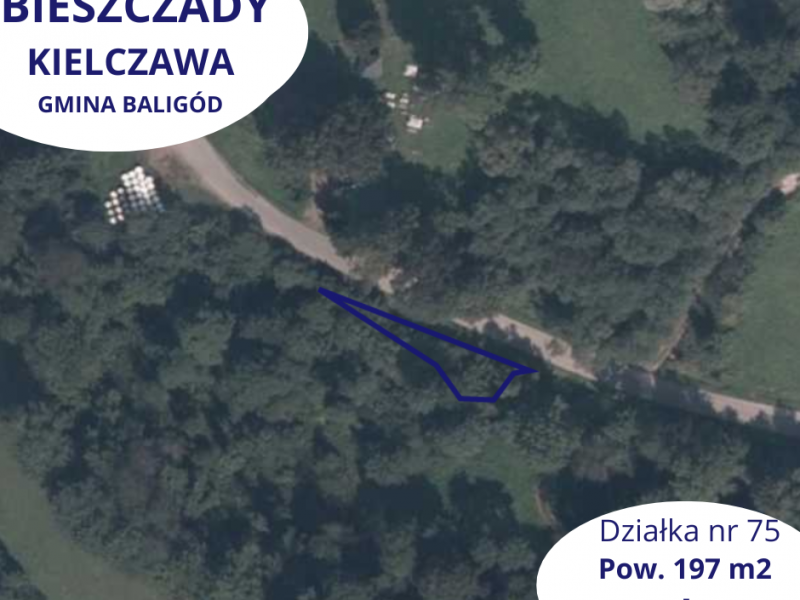 Na sprzedaż działki w Bieszczadach