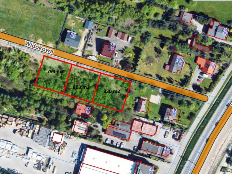 Działki budowlane – Wrzosowa, k. Częstochowy
