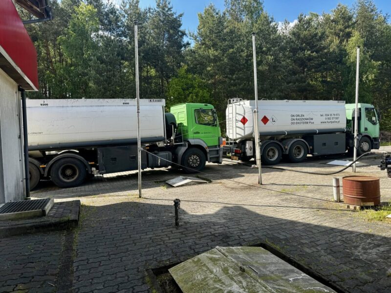 NA SPRZEDAŻ – STACJA PALIW + SKLEP + FLOTY CYSTERN